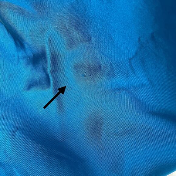 NWT Mac Duggal Teal Halter Open Back Dress Size 6 - Picture 8 of 10